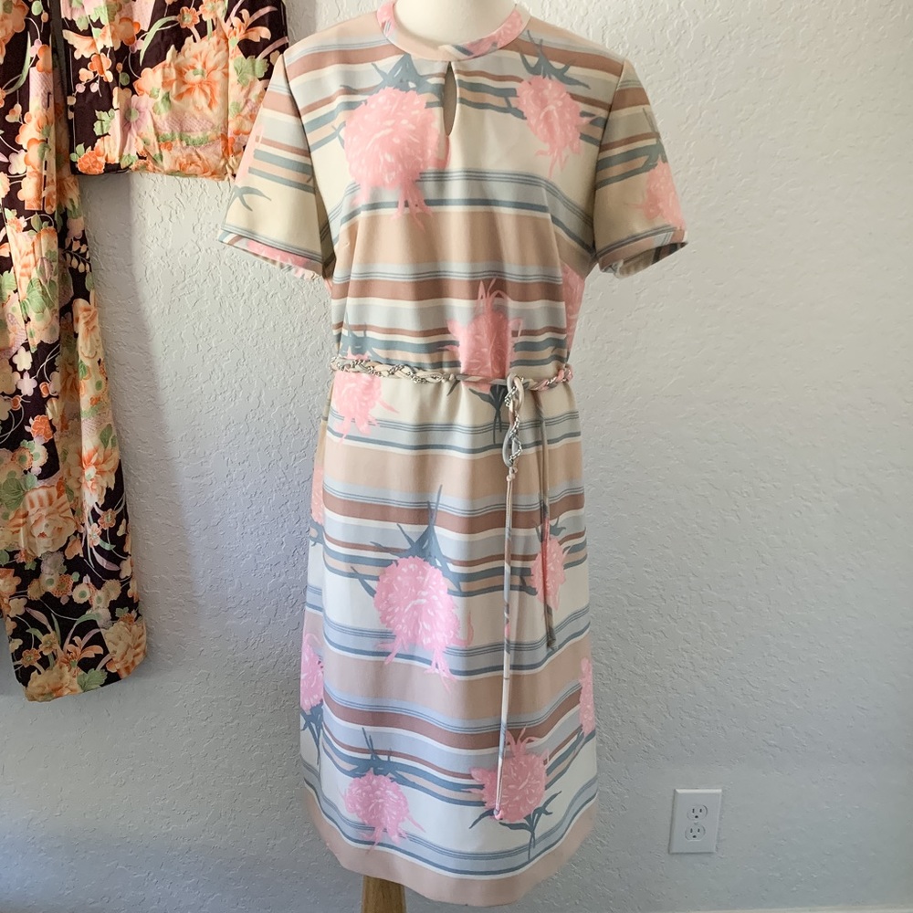 Vintage Belted Dress
